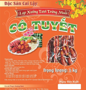 Quá trình sản xuất lạp xưởng cô Tuyết