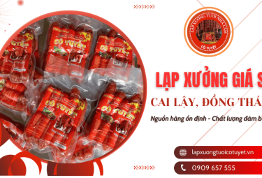 Lạp xưởng giá sỉ Đồng Tháp - Cung cấp ổn định, đảm bảo chất lượng