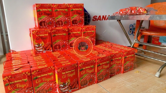 Sản xuất lạp xưởng tươi Cai Lậy Tiền Giang