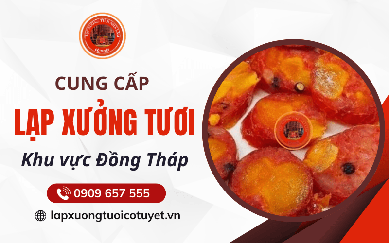 Lạp xưởng tươi Đồng Tháp